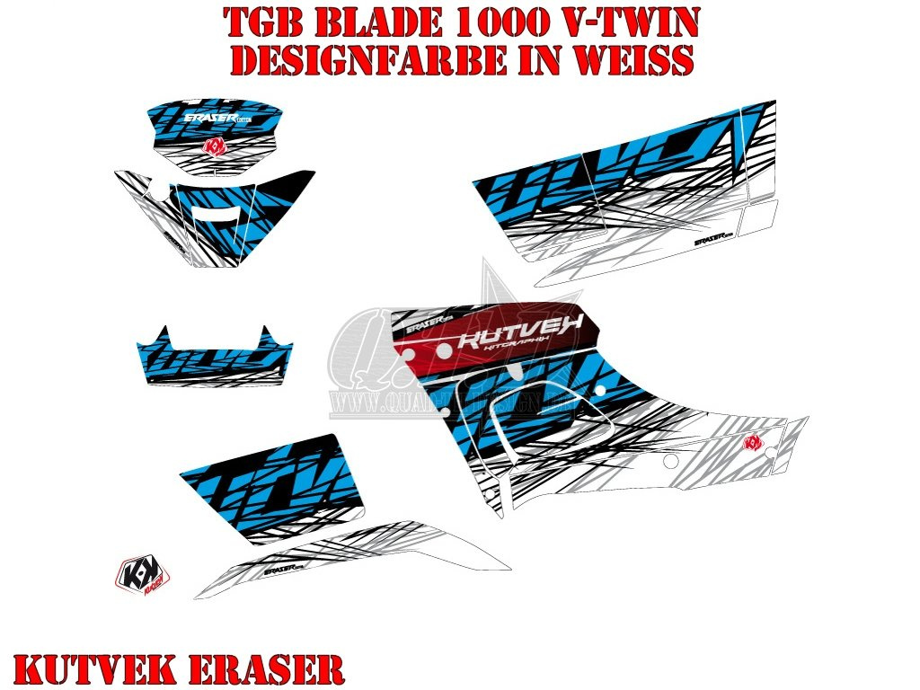 Eraser Weiß für TGB Blade 1000 V-Twin